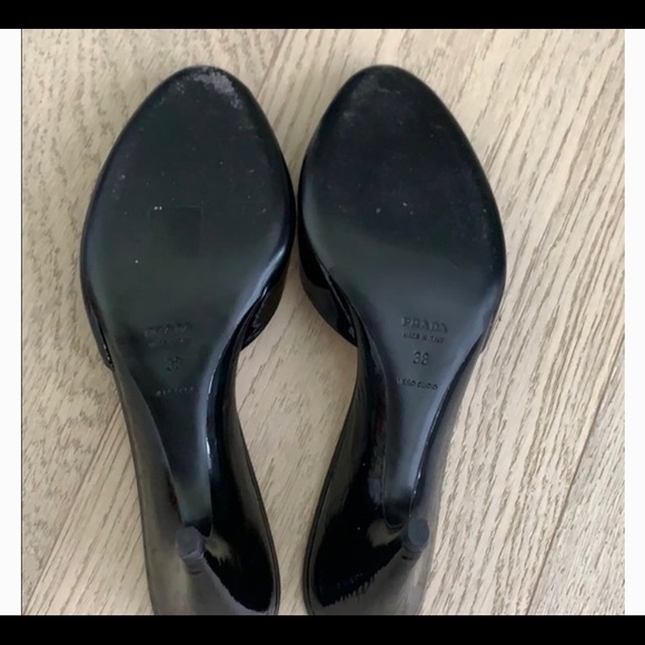 RARE Vintage Prada Kitten Heel Mules - Picture 5 of 6